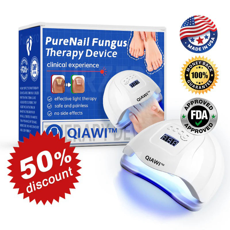 🗽Made and Shipped from USA👏🎉New Year's Offer🎉QIAWI™ PureNail Fungus Laser Device-✨Last Day Discount -𝟕0%𝐎𝐅𝐅