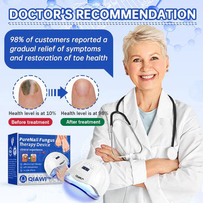 🗽Made and Shipped from USA👏🎉New Year's Offer🎉QIAWI™ PureNail Fungus Laser Device-✨Last Day Discount -𝟕0%𝐎𝐅𝐅