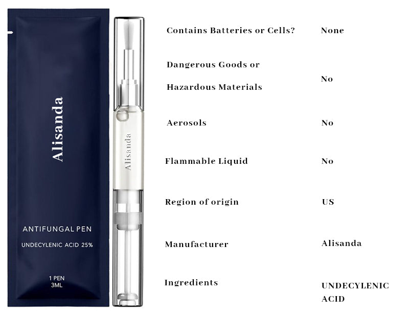 Alisanda Toenail Fungus Pen - Daily Solution for Brittle & Thickened Nails