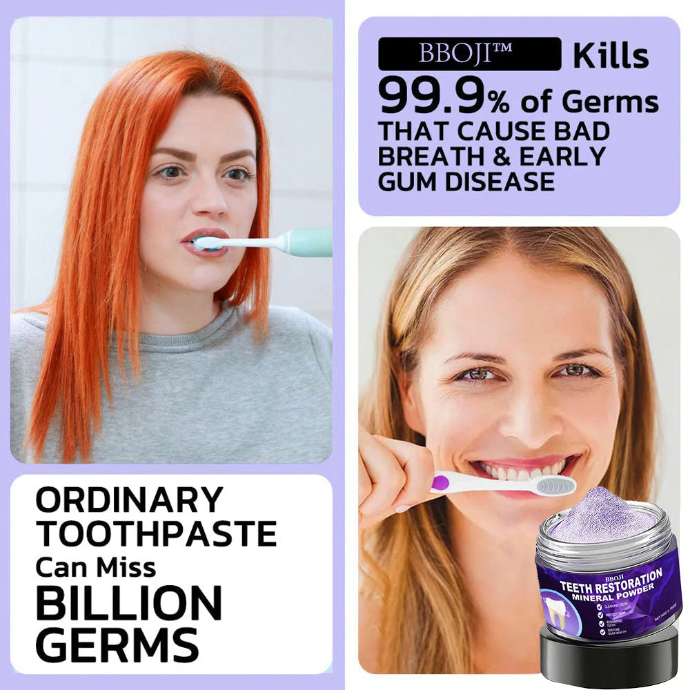 𦷠BBOJI⢠Teeth Restoration Mineral Powder