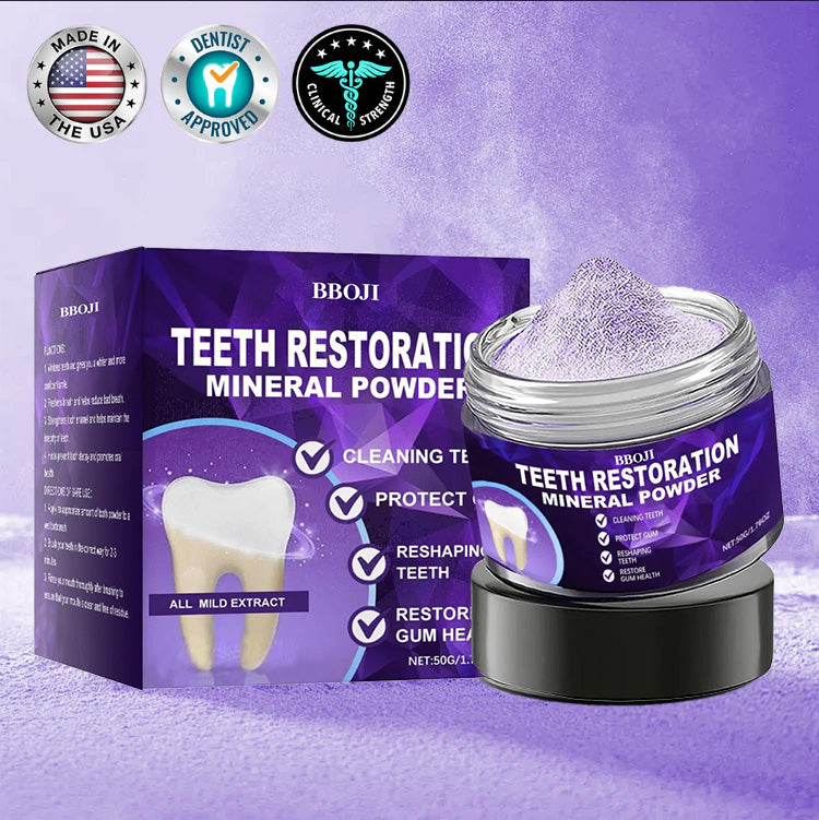 𦷠BBOJI⢠Teeth Restoration Mineral Powder