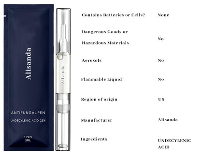 Alisanda Toenail Fungus Pen - Daily Solution for Brittle & Thickened Nails